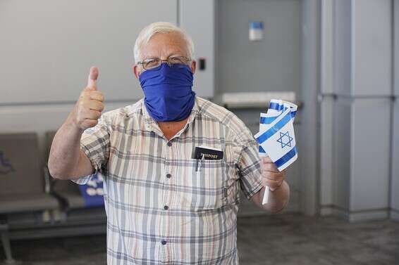 עולים חדשים בנתב"ג // צילום: נתנאל כהן